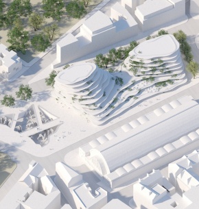 Requalification de la place du Boulingrin  à Reims